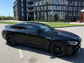 2019 Mercedes-Benz AMG GT 4-Door Coupe 43 I, чёрный, 7090000 рублей, вид 4