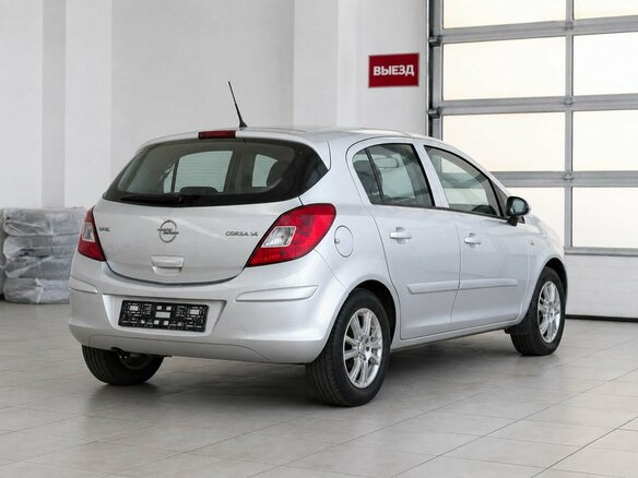 2007 Opel Corsa D, серебристый, 400000 рублей - вид 5