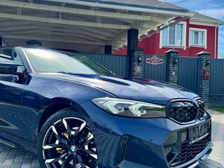 2023 BMW 3 серии 330i xDrive VII (G2x) Рестайлинг, синий, 3600000 рублей, вид 4