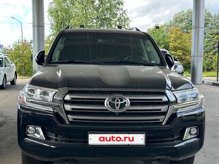 2021 Toyota Land Cruiser 200 Series Рестайлинг 2, чёрный, 11900000 рублей, вид 2