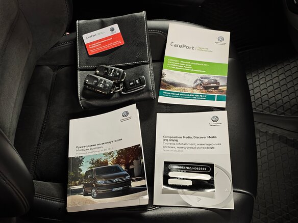 2017 Volkswagen Multivan T6, чёрный - вид 37