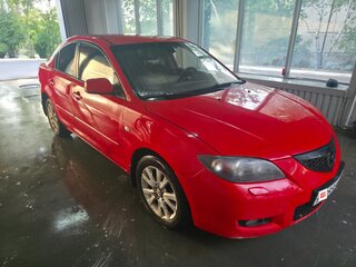 2007 Mazda 3 I (BK) Рестайлинг, красный, 290000 рублей, вид 1