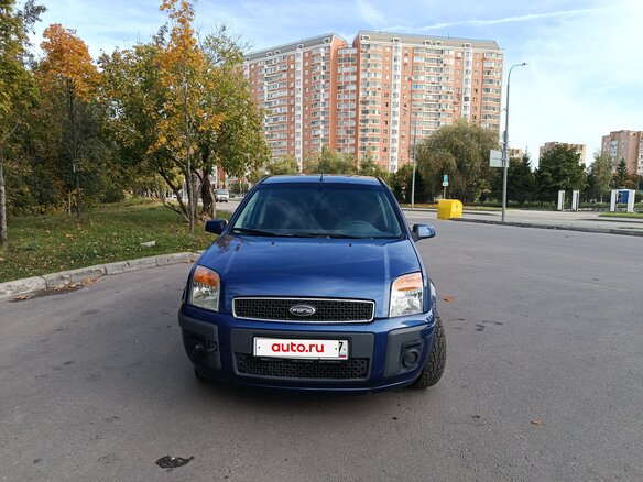 2007 Ford Fusion I Рестайлинг, синий, 330000 рублей - вид 1
