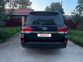 2019 Toyota Land Cruiser 200 Series Рестайлинг 2, чёрный, 3250000 рублей, вид 4