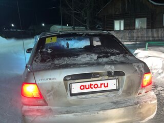 2000 Hyundai Accent II, жёлтый, 180000 рублей, вид 2