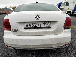 2019 Volkswagen Polo V Рестайлинг, белый, 690166 рублей, вид 5