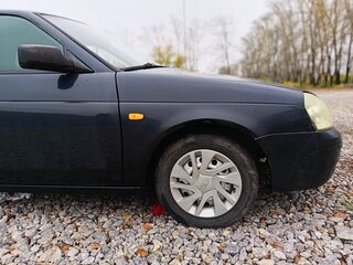 2007 Lada (ВАЗ) Priora I, чёрный, 220000 рублей, вид 5