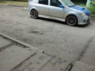 2007 Dacia Logan I, серебристый, 180000 рублей, вид 2