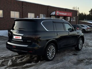 2017 Infiniti QX80 I Рестайлинг, чёрный, 3650000 рублей, вид 2