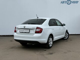 2019 Skoda Rapid I Рестайлинг, белый, 1050000 рублей, вид 5