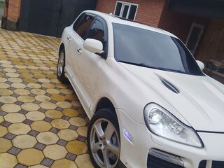 2008 Porsche Cayenne S I Рестайлинг (957), белый, 1370000 рублей, вид 1