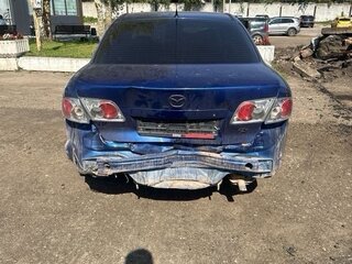 2005 Mazda 6 I (GG), синий, 330000 рублей, вид 3
