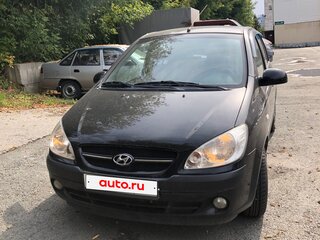 2007 Hyundai Getz I Рестайлинг, чёрный, 440000 рублей, вид 1