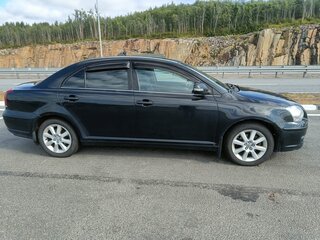 2008 Toyota Avensis II Рестайлинг, чёрный, 530000 рублей, вид 3