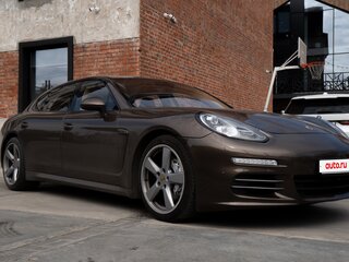 2013 Porsche Panamera 4S Executive I Рестайлинг, коричневый, 3000000 рублей, вид 2