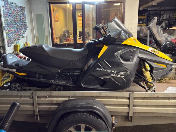2005 BRP Ski-Doo Mach Z, жёлтый, 550000 рублей - вид 15