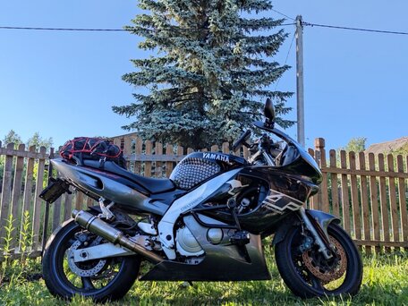 1997 Yamaha YZF600R Thundercat, чёрный, 320000 рублей, вид 2