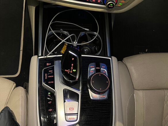2018 BMW 7 серии Long 730Ld xDrive VI (G11/G12), синий, 3500000 рублей - вид 20