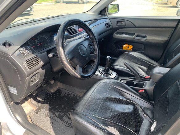 2003 Mitsubishi Lancer IX, серый, 250000 рублей - вид 15