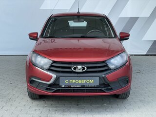 2022 Lada (ВАЗ) Granta Euro-2 I Рестайлинг, красный, 588000 рублей, вид 2
