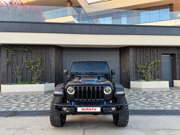 2021 Jeep Wrangler Rubicon IV (JL), чёрный, 7430000 рублей - вид 1