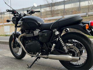 2025 Triumph Bonneville T100, чёрный, 1150000 рублей, вид 4