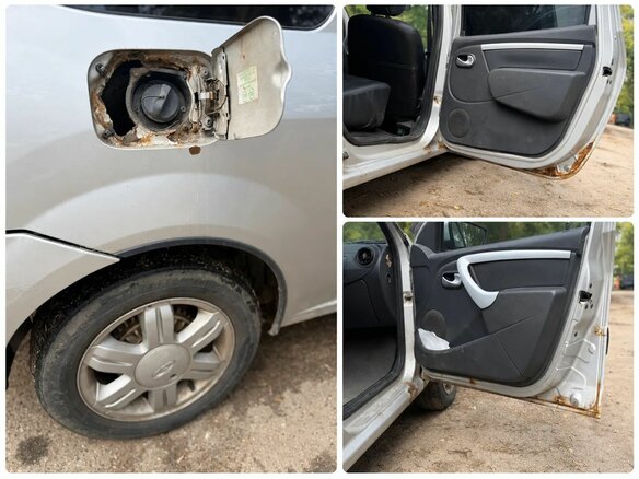 2014 Lada (ВАЗ) Largus I, серый, 550000 рублей - вид 6