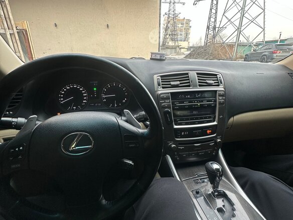 2007 Lexus IS 250 II, бежевый, 1250000 рублей - вид 11
