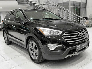 2013 Hyundai Santa Fe Grand III, чёрный, 1330000 рублей, вид 3