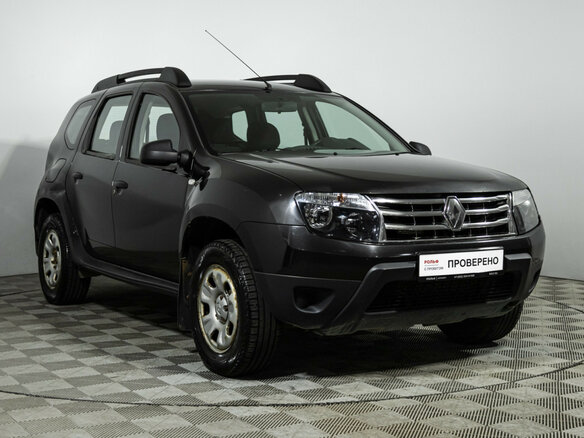 2014 Renault Duster I, чёрный - вид 2
