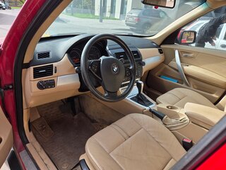2007 BMW X3 25i I (E83) Рестайлинг, красный, 900000 рублей, вид 5