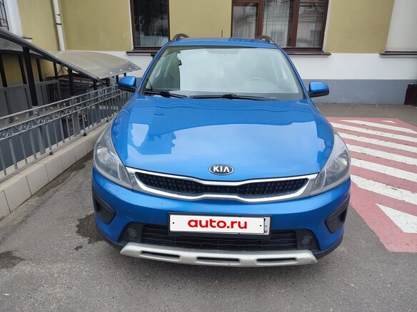 2020 Kia Rio X-Line IV, синий