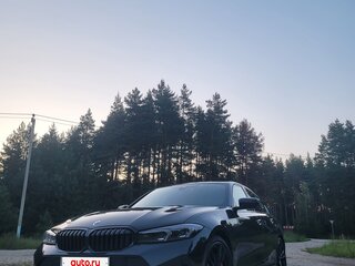 2022 BMW 3 серии 320i VII (G2x) Рестайлинг, чёрный, 5500000 рублей, вид 1