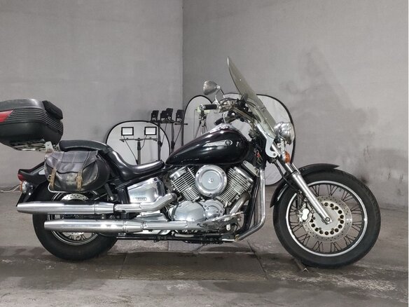 2000 Yamaha XVS1100, чёрный, 357000 рублей