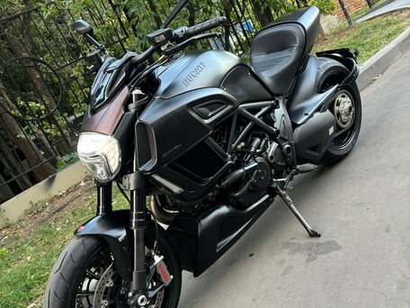 2014 Ducati Diavel, чёрный, 1150000 рублей, вид 1