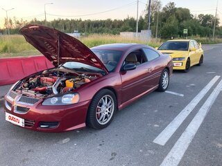 2004 Dodge Stratus II Рестайлинг, красный, 795000 рублей, вид 1