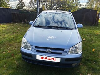 2004 Hyundai Getz I, голубой, 340000 рублей, вид 3
