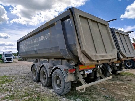 2021 Grunwald Полуприцеп самосвальный, серый, 1450000 рублей, вид 4