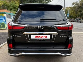 2019 Lexus LX 570 III Рестайлинг 2, чёрный, 11700000 рублей, вид 5