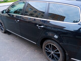 2013 Volkswagen Passat B7, чёрный, 1350000 рублей, вид 2