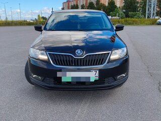 2017 Skoda Rapid I Рестайлинг, чёрный, 1055000 рублей, вид 3