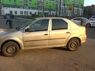 2012 Renault Logan I Рестайлинг, серый, 240000 рублей, вид 5
