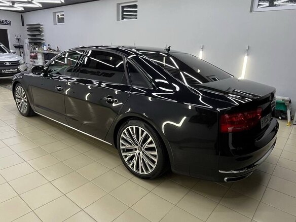 2012 Audi A8 Long III (D4), чёрный, 1800000 рублей - вид 14