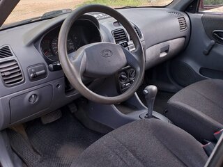 2008 Hyundai Accent ТагАЗ II, красный, 300000 рублей, вид 5