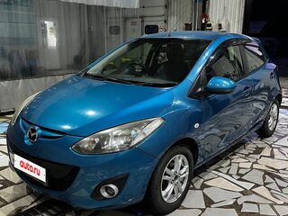 2013 Mazda Demio SkyActiv III (DE), синий, 590000 рублей, вид 1