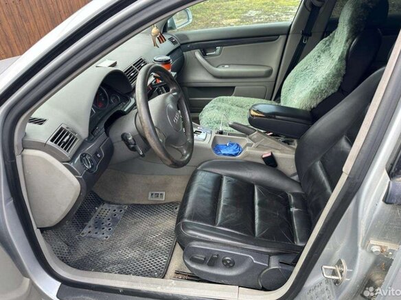 2003 Audi A4 II (B6), серебристый, 350000 рублей - вид 3