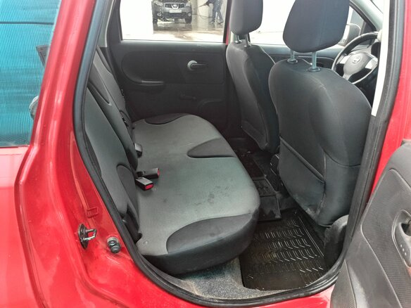 2009 Nissan Note I Рестайлинг, красный, 450000 рублей - вид 15