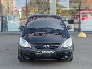 2008 Hyundai Getz I Рестайлинг, чёрный, 314000 рублей, вид 2