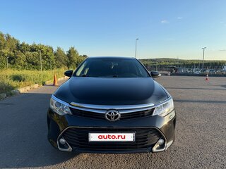 2017 Toyota Camry US Market VII (XV50) Рестайлинг, чёрный, 2150000 рублей, вид 1