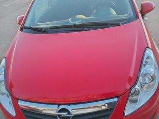 2008 Opel Corsa D, красный, 450000 рублей, вид 1